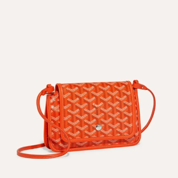 고야드 남/녀 오렌지 플뤼메 클러치 - Goyard Unisex Plumet Pocket … - 1
