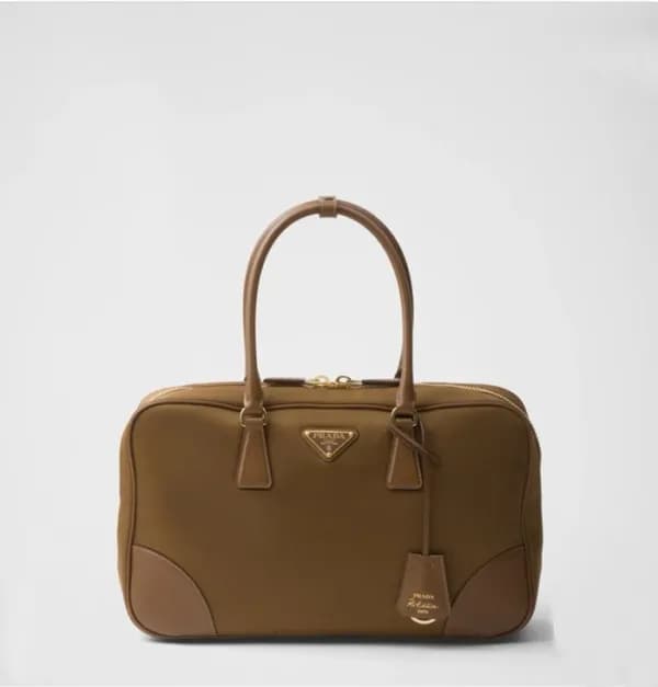 프라다 여성 리에디션1978 호보 백 1BB114 - Prada Womens Tan Hob… - 1
