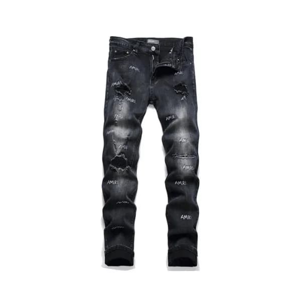 아미리 남성 블랙 청바지 - Amiri Mens Black Jeans - amr2010x - 1