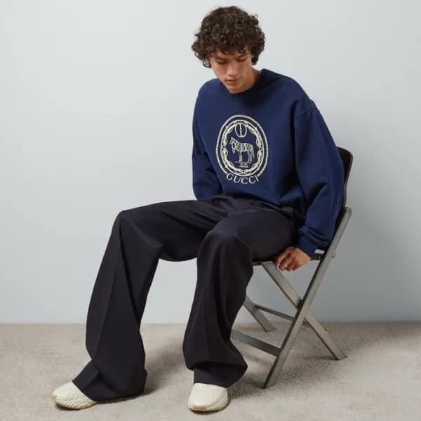 구찌 남성 베이직 맨투맨 - Gucci Mens Basic Tshirts - guc2304… - 1
