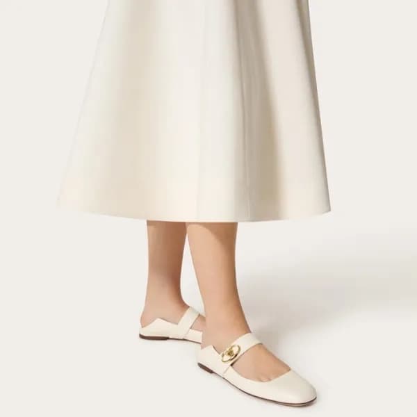 발렌티노 여성 로커 플렛 슈즈 - Valentino Womens Locker Flat Sh… - 1