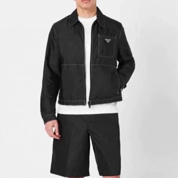 프라다 남성 가죽 자켓 - Prada Mens Leather Jacket - prc2660… - 1
