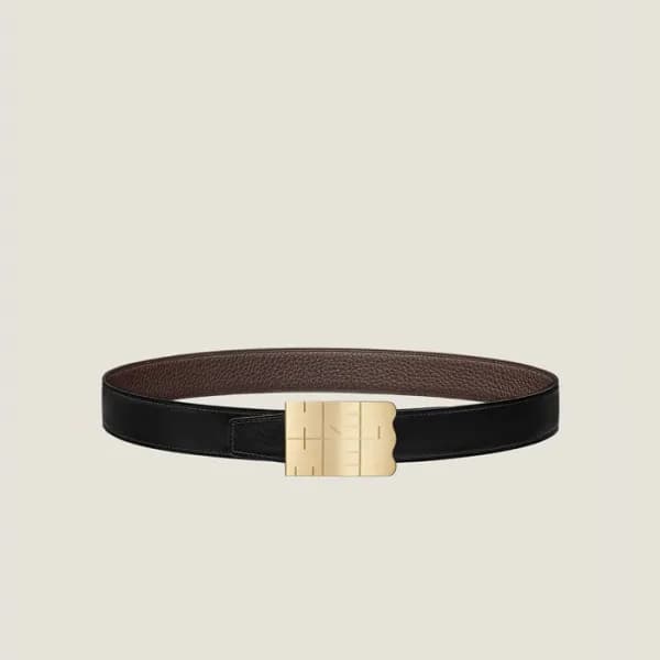 에르메스 남성 리버서블 벨트 - Hermes Mens Cuir De Ceinture Rev… - 1