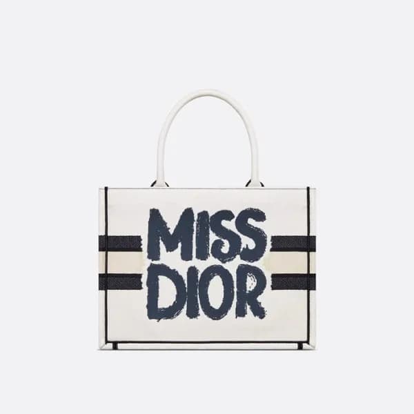 디올 여성 미스 디올 북토트 M1286 - Dior Womens Miss-D Allover… - 1