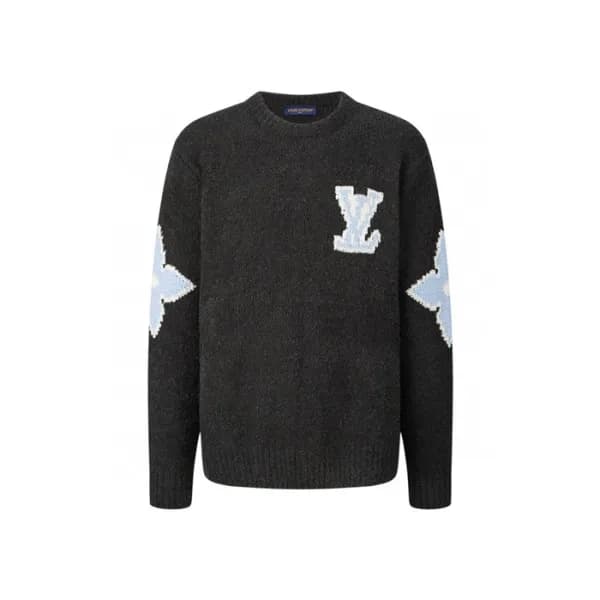 루이비통 남성 라운드 스웨터 - Louis vuitton Mens Round Sweater… - 1