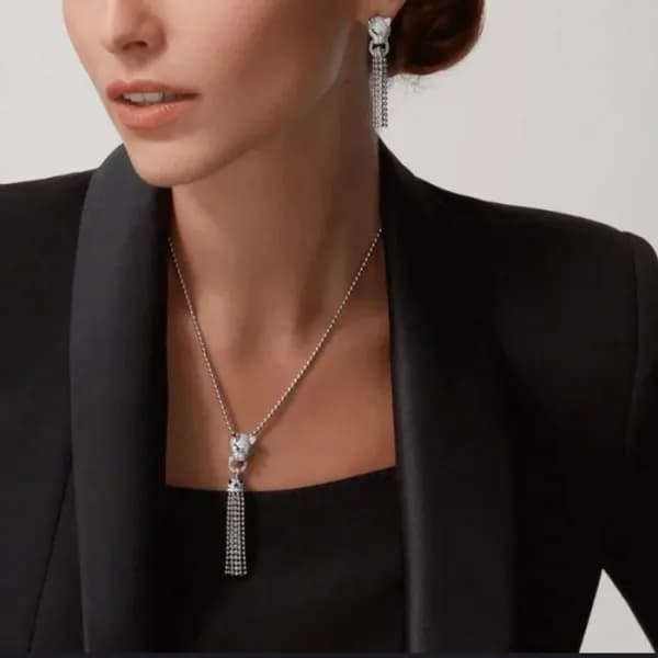 까르띠에 여성 골드 네크리스 - Cartier Womens Gold Necklace - a… - 1
