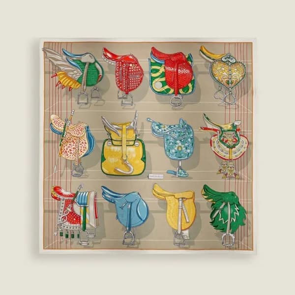 에르메스 여성 실크 스카프 - Hermes Womens Silk Scarf - acc447…