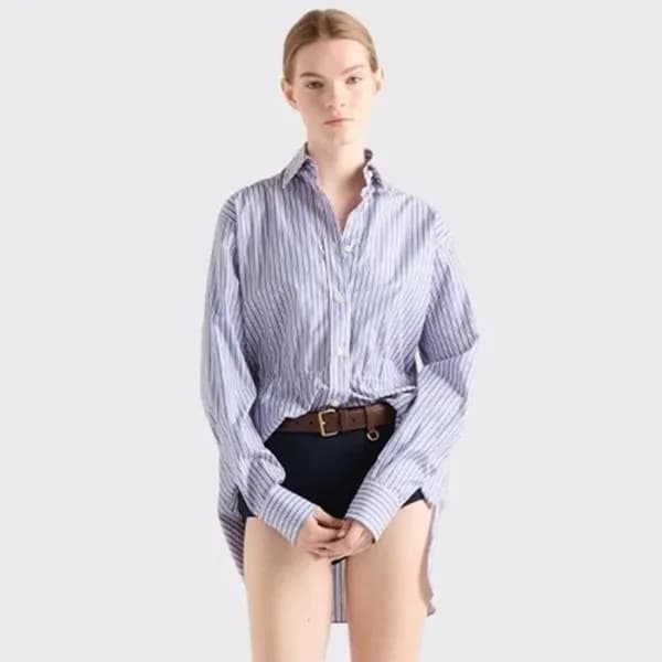프라다 여성 체크 셔츠 - Prada Womens Flannal Tshirts - prc6… - 1