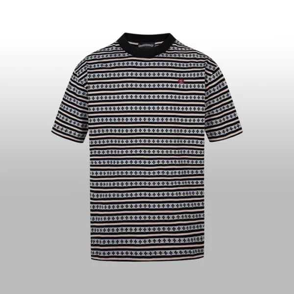 크롬하츠 남성 라운드 반팔티 - Chrom Hearts Mens Round Tshirt -… - 1