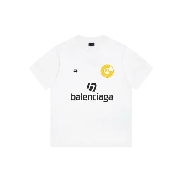 발렌시아가 남성 라운드 반팔 티셔츠 - Balenciaga Mens Round Tshirt… - 1