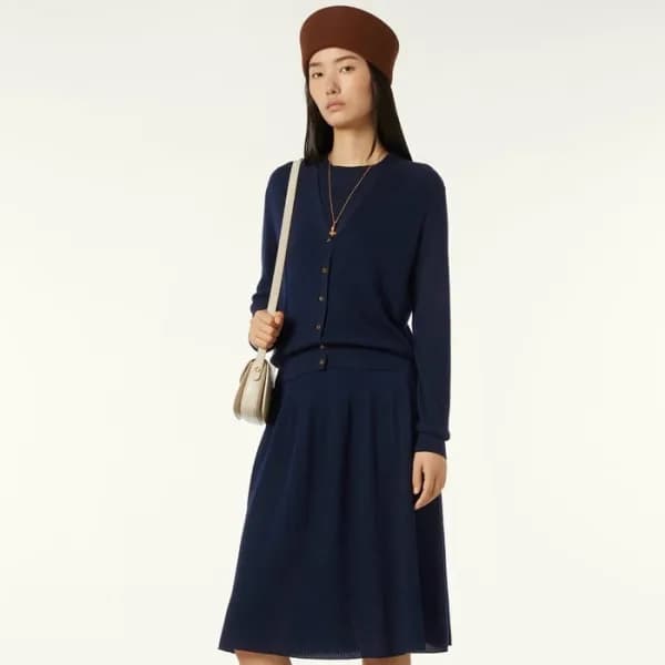 로로피아나 여성 스크리비아 스커트 - Loro Piana Womens Scribian Sk… - 1