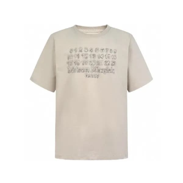 메종 마르지엘라 남성 라운드 반팔 티셔츠 - Maison Margiela Mens Roun… - 1