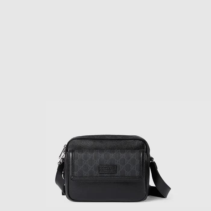 구찌 남성 태그 장식 스몰 GG 크로스백 - Gucci Mens Small GG Cross… - 1