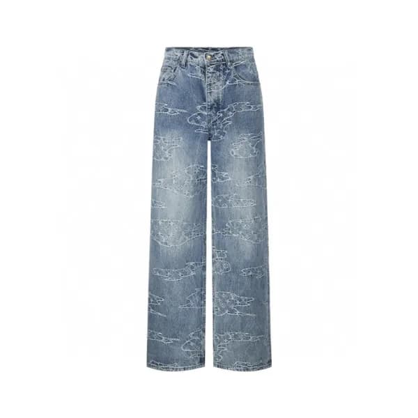 루이비통 남성 트렌디 청바지 - Louis vuitton Mens Trendy Jeans … - 1