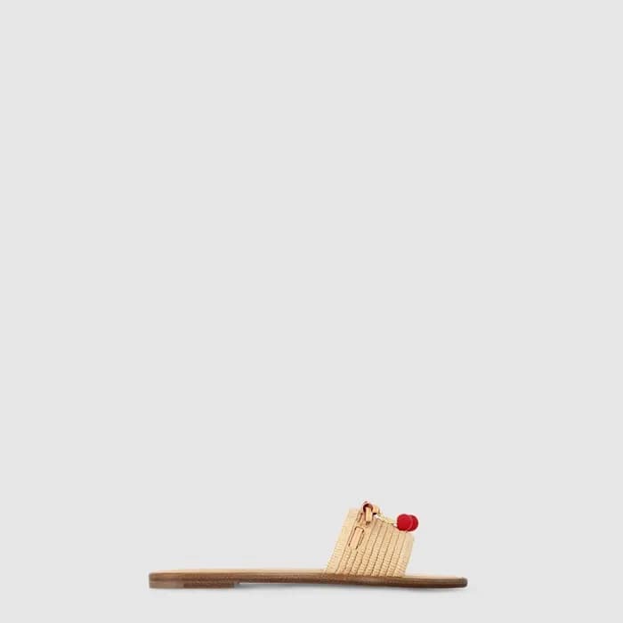 루이비통 여성 LV x TM 릴리 플랫 뮬 - Louis vuitton LV x TM Li… - 1