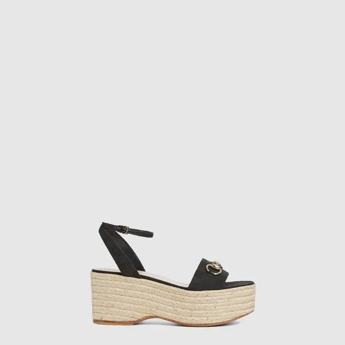구찌 여성 홀스빗 에스파드릴레 - Gucci Womens Horsebit Espadrill… - 1