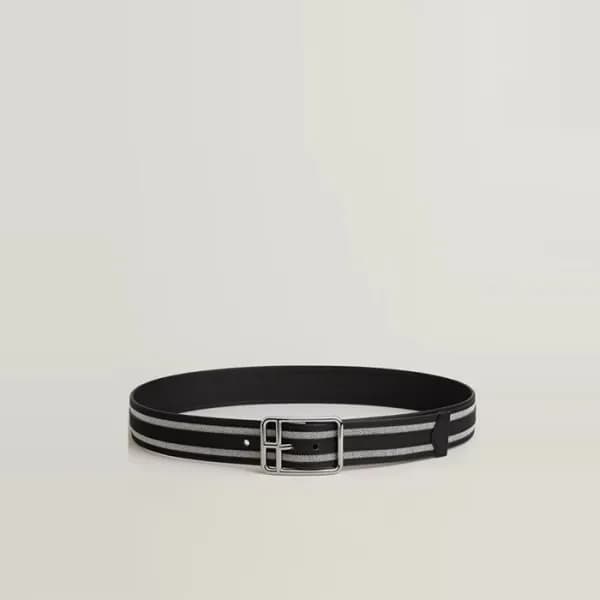 에르메스 남성 하프 코드 리비에라 리버서블 벨트 - Hermes Mens Half Cod … - 1
