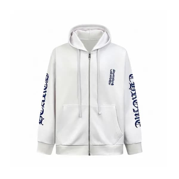 크롬하츠 남성 집업 후드티 - Chrom hearts Mens Zip-up Hooded -… - 1