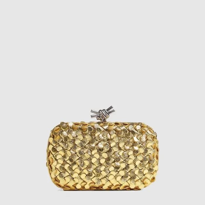 보테가 베네타 여성 놋 파우치 - Bottega veneta Womens Knot Pouc… - 1