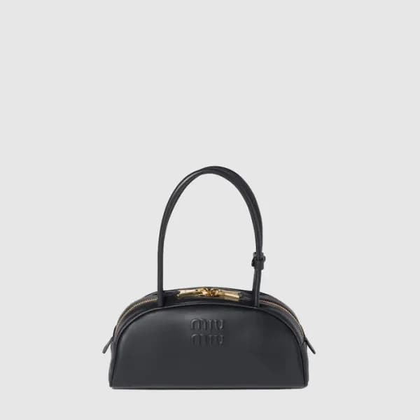 미우미우 여성 가죽 보 백 - Miumiu Womens Beau Bag - mib13877… - 1
