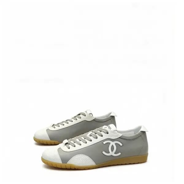 샤넬 남성 CC 스니커즈 - Chanel Mens CC Sneakers - chs13542… - 1