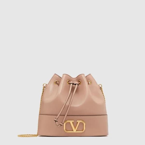 발렌티노 여성 브이로고 체인 미니 버킷백 - Valentino Womens V-Logo C… - 1