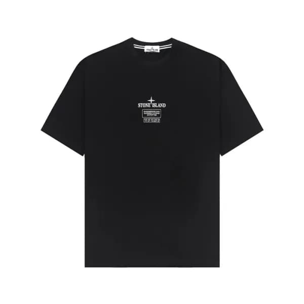 스톤아일랜드 남성 라운드 반팔 티셔츠 - Stone Island Mens Round Tsh… - 1