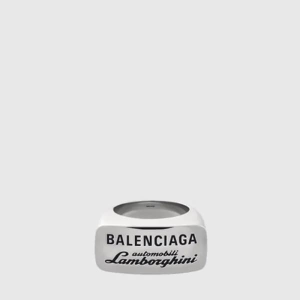 발렌시아가 남성 오토모빌리 람보르기니 시그넷 링 - Balenciaga Mens Autom… - 1