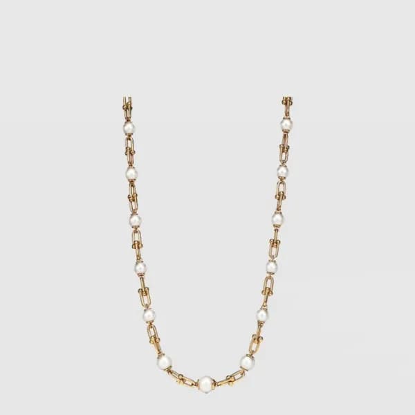 티파니 남/녀 그래듀에이티드 링크 네크리스 - Tiffany Unisex Graduated… - 1