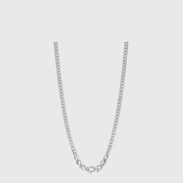 티파니 남/녀 그래듀에이티드 링크 네크리스 - Tiffany Unisex Graduated… - 1