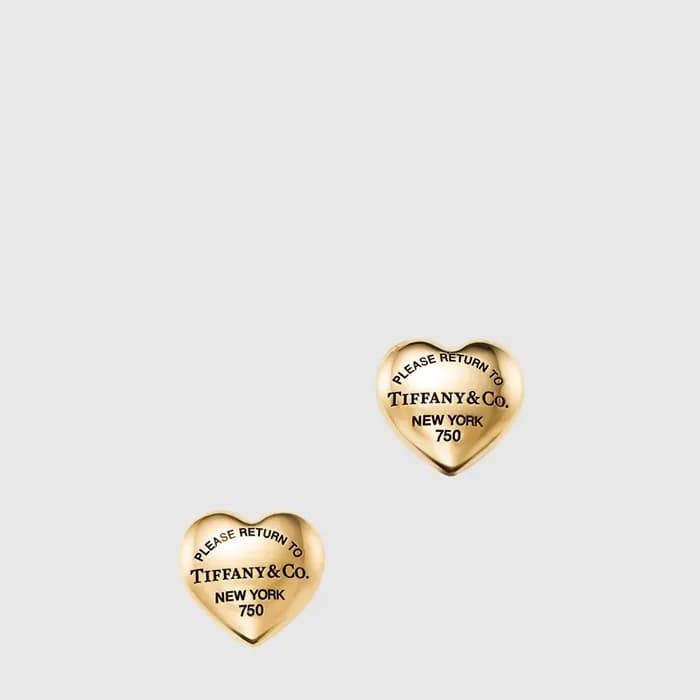 티파니 여성 풀 하트 이어링 - Tiffany Womens Full Heart Earring - acc9296x - 1