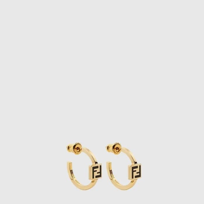 펜디 여성 F 이즈 이어링 - Fendi Womens F Is Earring - acc10116x - 1