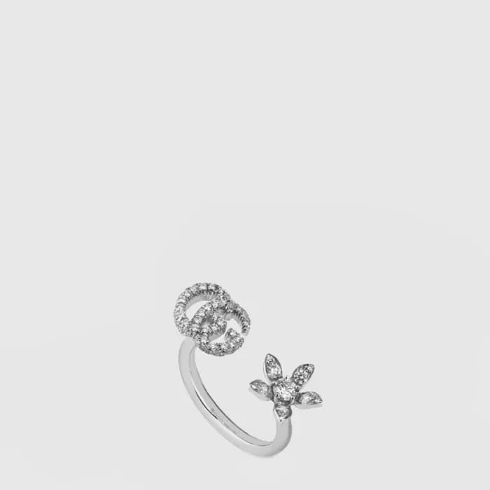 구찌 여성 플로라 링 - Gucci Womens Flora Ring - acc10878x - 1