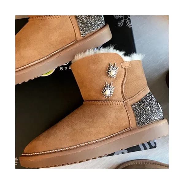 UGG 2018 LADIES SNAILCLASSIC PEARL ANKLE BOOTS - U… - 1