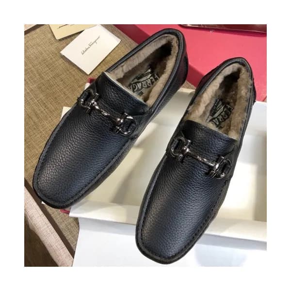 FERRAGAMO 2018 MENS U-TIP LEATHER LOAFER - 페레가모 남… - 1
