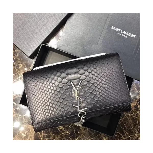 Saint Laurent Women Tassel Chain Satchel Shoulder … - 1