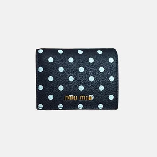 18/19 MiuMiu Ladies Matelassé Small Wallet 5MV204 … - 1