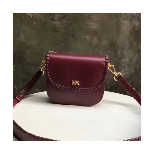 Michael Kors Leather Shoulder Bag,20cm - 마이클 코어스 레… - 1