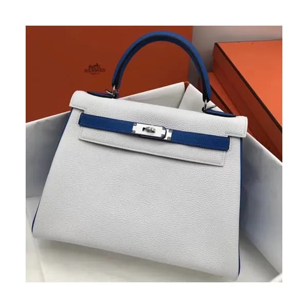 Hermes Kelly Togo Leather Tote Shoulder Bag ,28cm … - 1