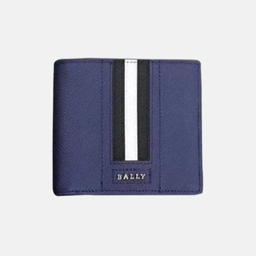 Bally 2019 Mens Taliro Steel Logo Leather Bifold W… - 1