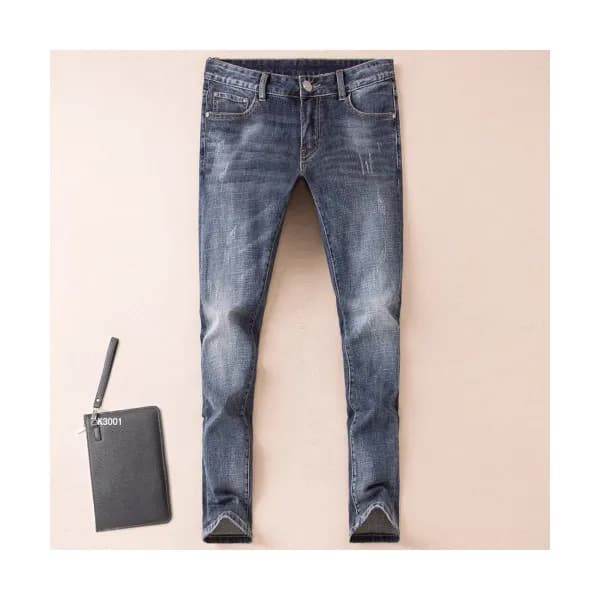 Emporio Armani 2018 Mens Logo Slim Fit Denim Pants… - 1