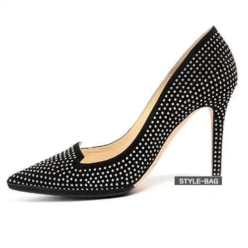 Jimmy-Choo 2019 Ladies Suede Stud Pumps - 지미츄 여성 스… - 1
