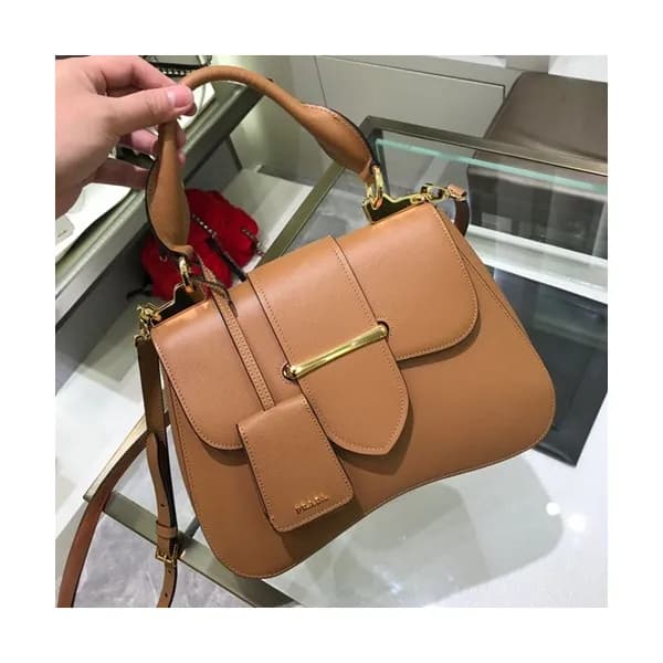 Prada 2019 Sidonie Saffiano Medium Tote Shoulder B… - 1