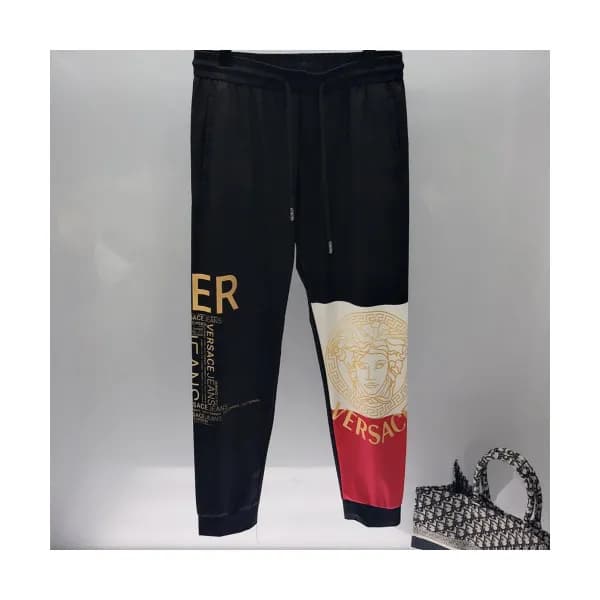 Versace 2019 Mens Medusa Logo Casual Cotton Traini… - 1