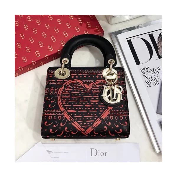 Dior 2019 Lady Dior Mini Tote Shoulder Bag,17CM - … - 1