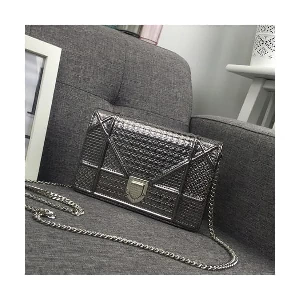 Dior 2019 Dior Rama Leather Chain Shoulder Bag ,19… - 1