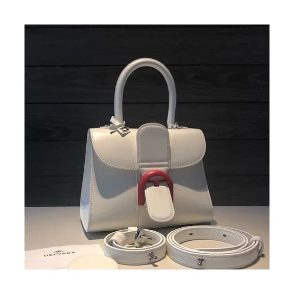 Delvaux 2019 Brillant Leather Tote Shoulder Bag,20… - 1