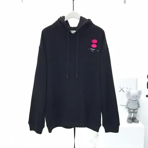Off-White 2019 Mm/Wm Logo Wolf Cotton Hood Tee - 오… - 1