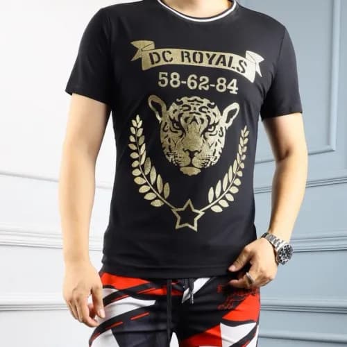 philipp-plein 2019 Mens Logo Cotton Short Sleeved … - 1