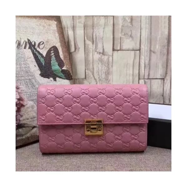 Gucci 2019 Padlock Leather Clutch Bag ,22CM - 구찌 … - 1
